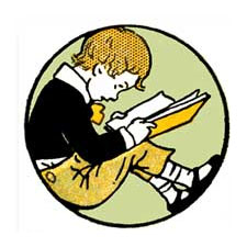 boy reading book